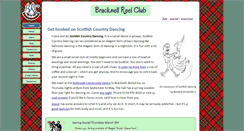 Desktop Screenshot of bracknellreelclub.org.uk